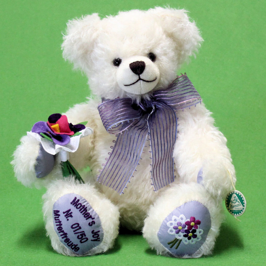 A Mothers Joy Mutterfreude 33 cm Teddybr von Hermann-Coburg