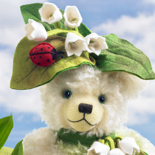 Maiglckchen - Lily of the Valley 35 cm Teddybr von Hermann-Coburg