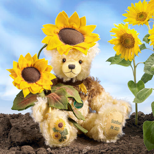 Sonnenblume - Sunflower 35 cm Teddybär von Hermann-Coburg