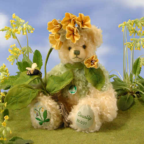 Schlsselblume - Cowslip 35 cm Teddybr von Hermann-Coburg