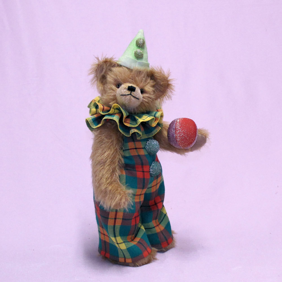 Spa�macher Clown-Beblino 33 cm Teddyb�r von Hermann-Coburg