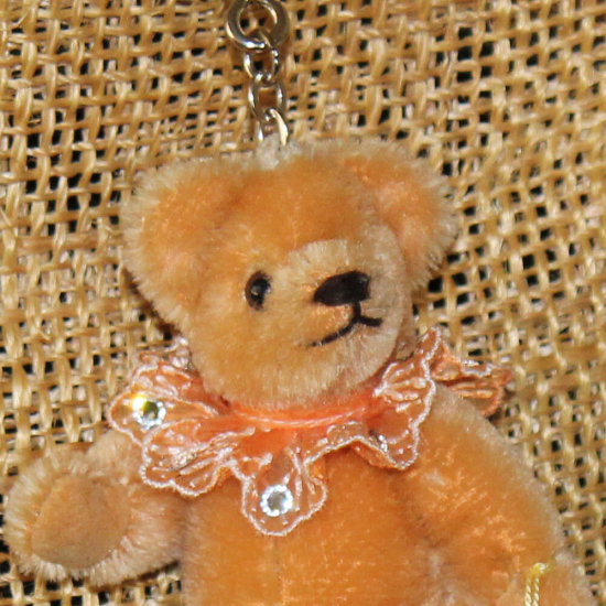 Miniatur-Mohair-Teddy Piccolo - Taschenanhnger 2019 11 cm Teddybr von Hermann-Coburg