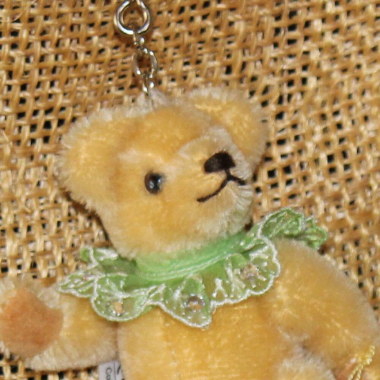 Miniatur-Mohair-Teddy Piccolo - Taschenanhnger 2019 11 cm Teddybr von Hermann-Coburg