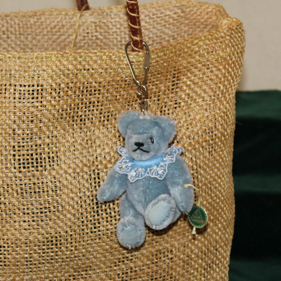 Miniatur-Mohair-Teddy Piccolo - Taschenanhnger 2019 11 cm Teddybr von Hermann-Coburg