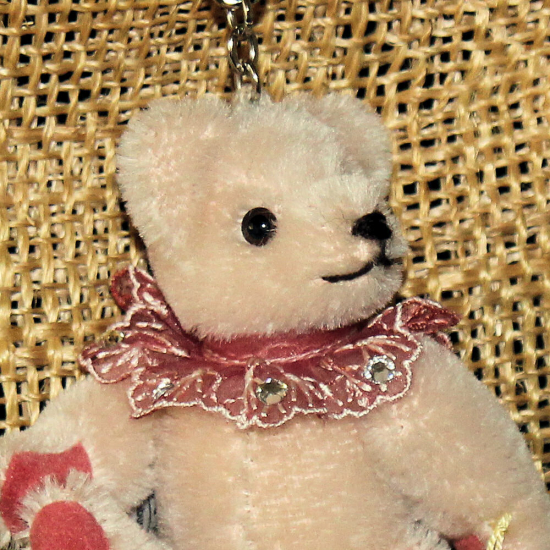 Miniatur-Mohair-Teddy Piccolo - Taschenanhnger 2019 11 cm Teddybr von Hermann-Coburg