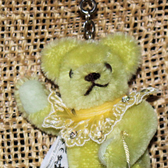 Miniatur-Mohair-Teddy Piccolo - Taschenanhnger 2019 11 cm Teddybr von Hermann-Coburg