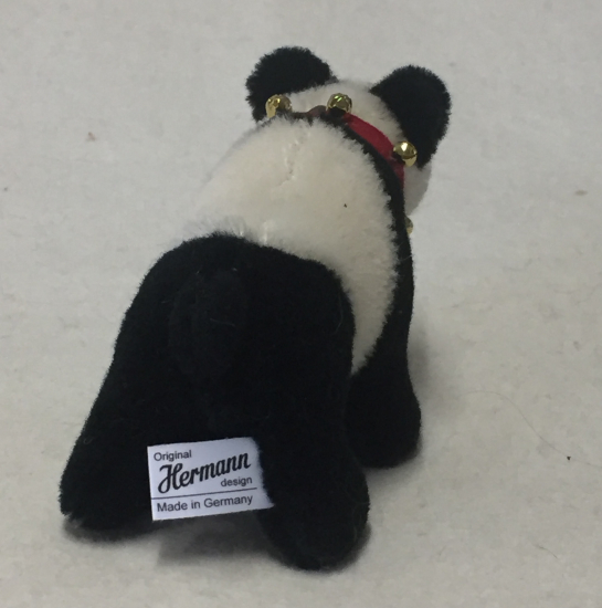 Classic Miniatur Panda Banana 12 cm Teddybr von Hermann-Coburg
