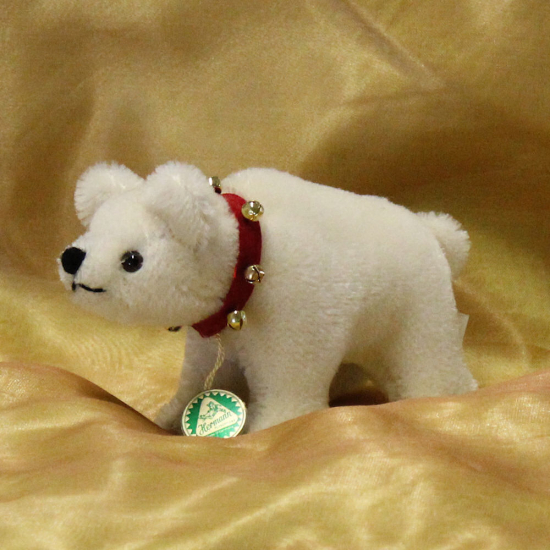 Classic Miniatur Eisbr Polar 12 cm Teddybr von Hermann-Coburg