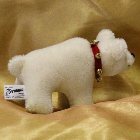 Classic Miniatur Eisbr Polar 12 cm Teddybr von Hermann-Coburg