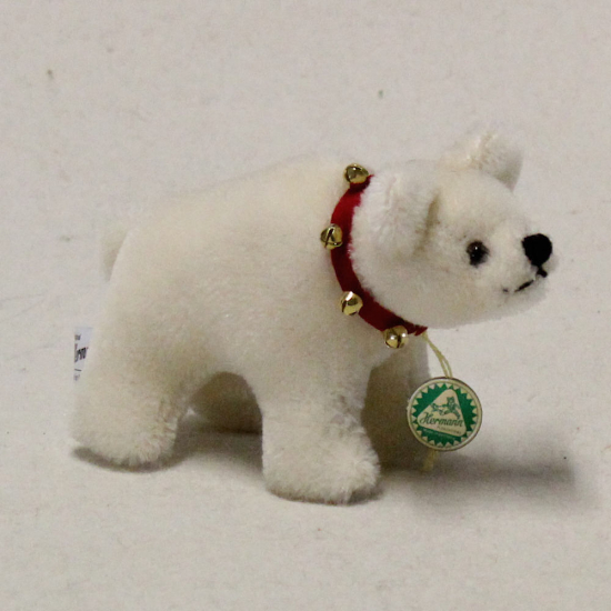 Classic Miniatur Eisbr Polar 12 cm Teddybr von Hermann-Coburg