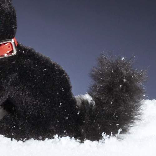 Sitz-Kater 12 cm Teddybr von Hermann-Coburg