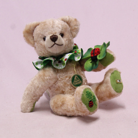 Mein Glcksbrchen fr 2021 26 cm Teddybr von Hermann-Coburg