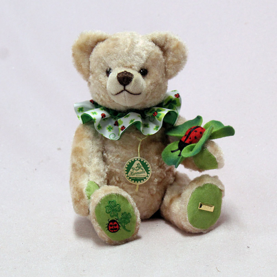 Mein Glcksbrchen fr 2021 26 cm Teddybr von Hermann-Coburg