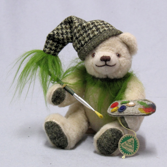 Kleiner Herbstwichtel 19 cm Teddybr von Hermann-Coburg
