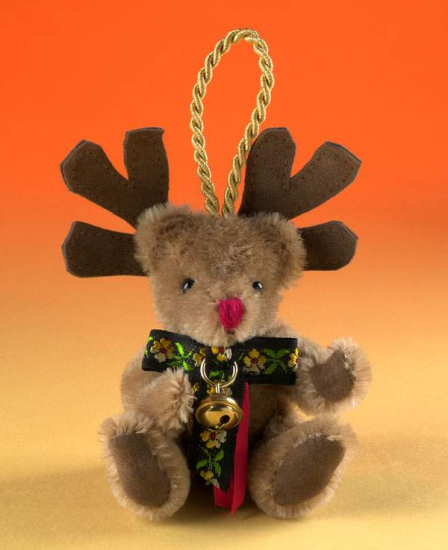 Rudolf Reindeer 11 cm Teddybr von Hermann-Coburg