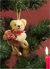 Reitersmann 11 cm Teddybr von Hermann-Coburg