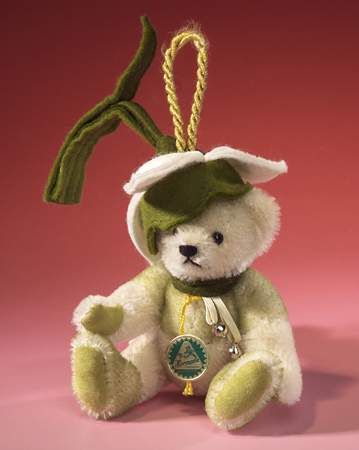 Schneeglckchen 11 cm Teddybr von Hermann-Coburg