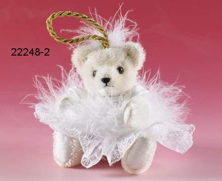 Schneefl�ckchen 11 cm Teddyb�r von Hermann-Coburg