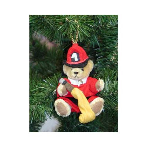 Firefighter 11 cm Teddybr von Hermann-Coburg