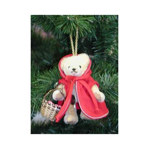 Little Red Riding Hood 11 cm Teddybr von Hermann-Coburg