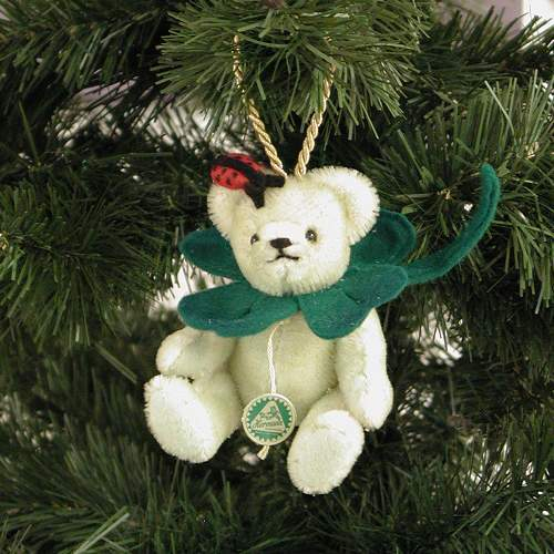 Gl�cksklee 11 cm Teddyb�r von Hermann-Coburg