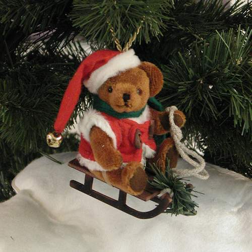 Jingle Santa 11 cm Teddyb�r von Hermann-Coburg