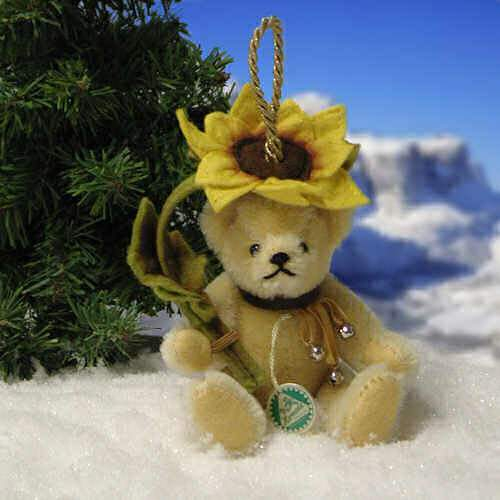 Sonnenblume 11 cm Teddyb�r von Hermann-Coburg