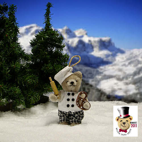 Brezel B�cker 11 cm Teddyb�r von Hermann-Coburg