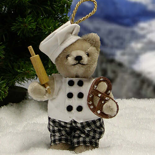 Brezel B�cker 11 cm Teddyb�r von Hermann-Coburg