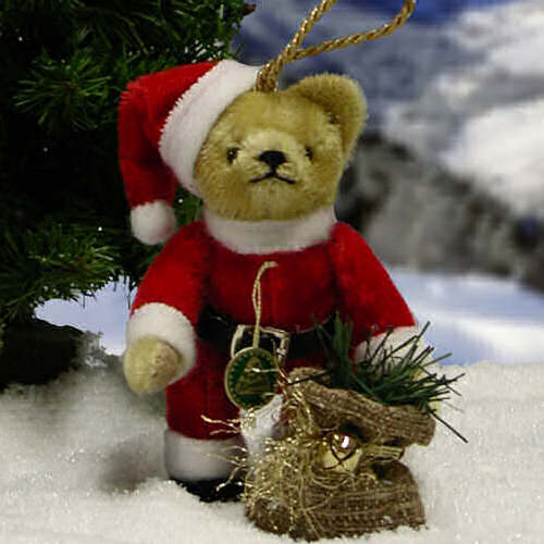 Classic Santa 11 cm Teddyb�r von Hermann-Coburg