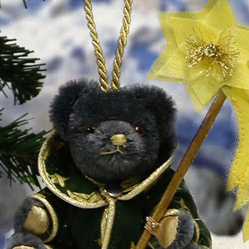 Kleiner Stern von Bethlehem 11 cm Teddyb�r von Hermann-Coburg