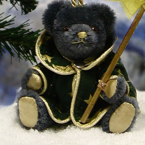 Kleiner Stern von Bethlehem 11 cm Teddyb�r von Hermann-Coburg