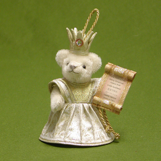 German Christkindl 11 cm Teddybr von Hermann-Coburg