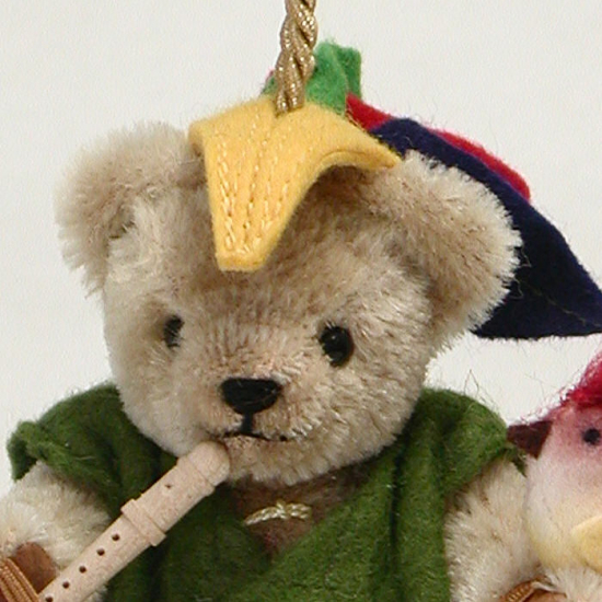 Papageno 11 cm Teddybr von Hermann-Coburg