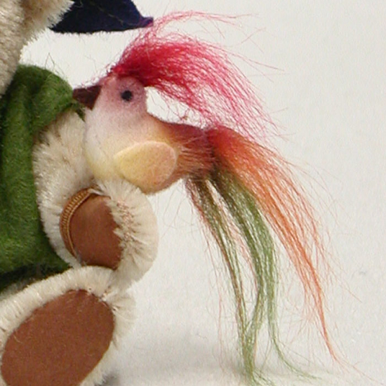 Papageno 11 cm Teddybr von Hermann-Coburg