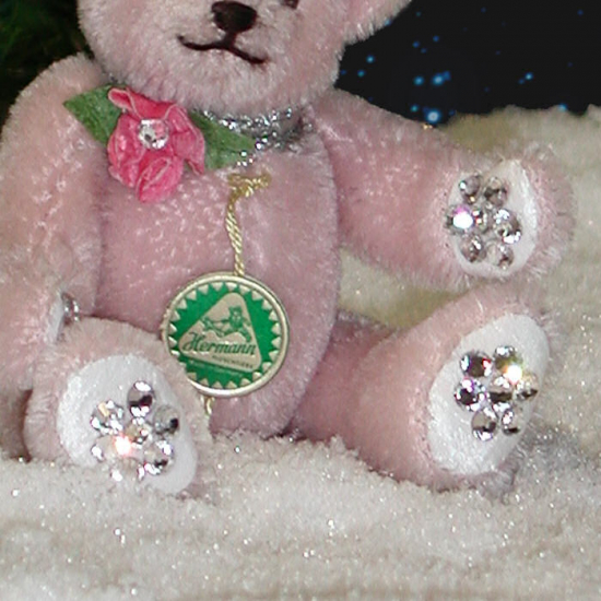 Diamond Rose 11 cm Teddybr von Hermann-Coburg