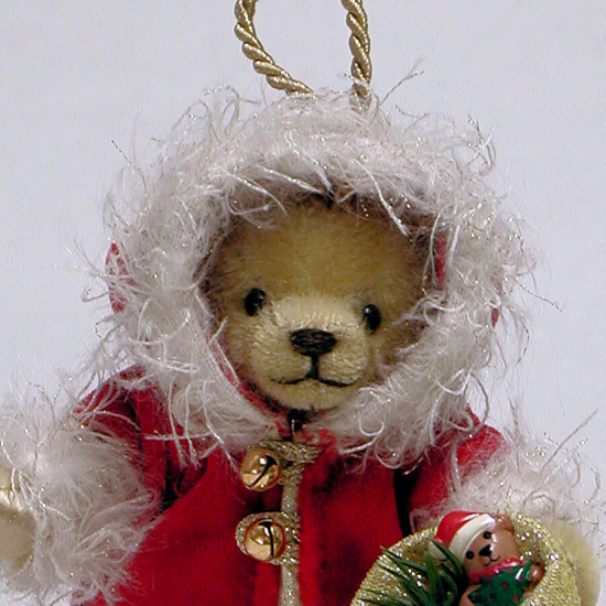 Santas Joy 11 cm Teddybr von Hermann-Coburg