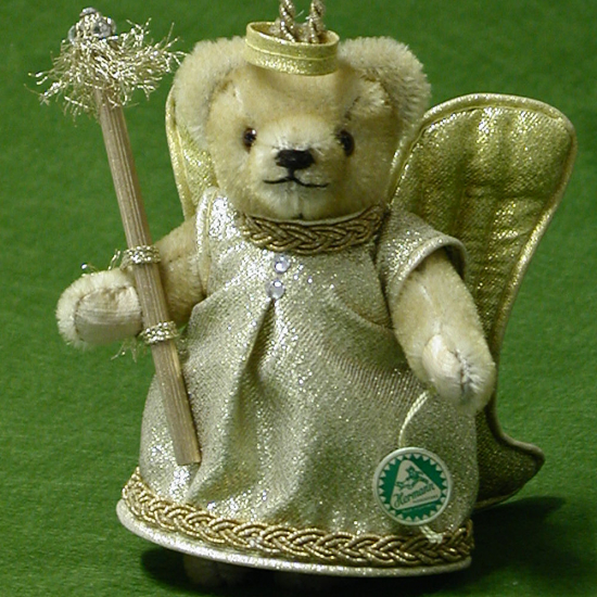 Verkndigungsengel 13 cm Teddybr von Hermann-Coburg