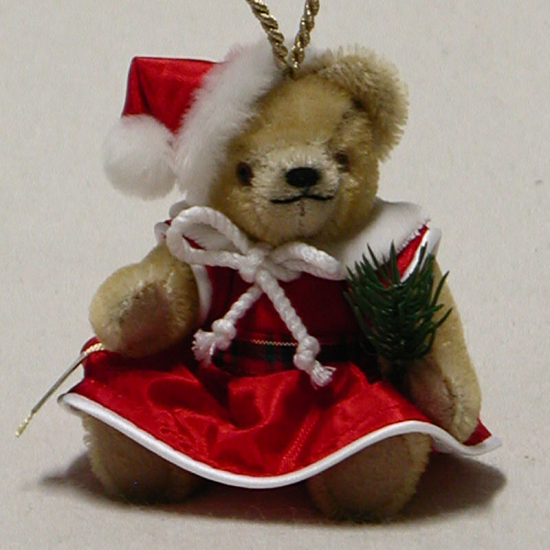 Santa?s little Christmas Fairy 13 cm Teddy Bear by Hermann-Coburg