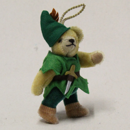 Teddy Peter Pan 13 cm Teddybr von Hermann-Coburg