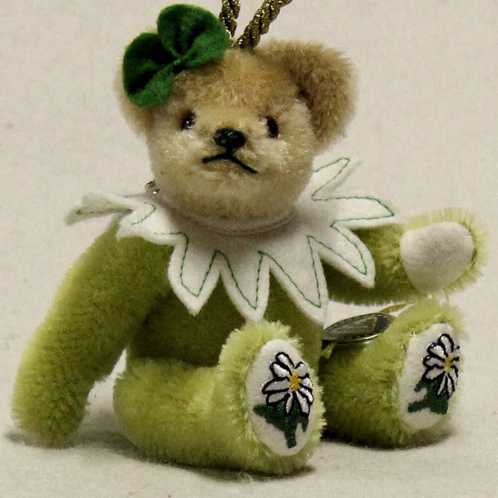 Edelwei 13 cm Teddybr von Hermann-Coburg