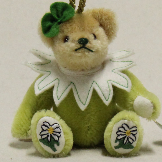 Edelwei 13 cm Teddybr von Hermann-Coburg