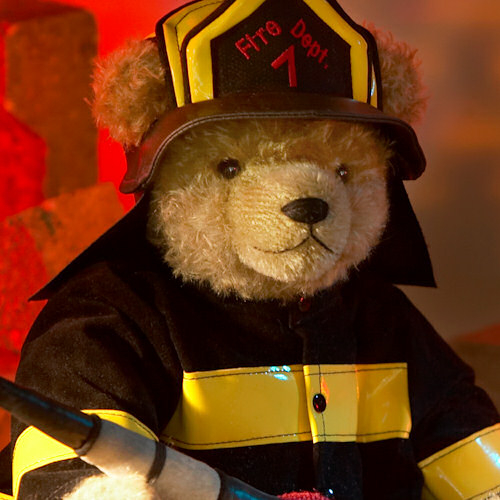 Firefighter 36 cm Teddybr von Hermann-Coburg