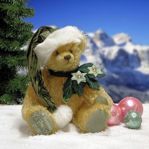 Little Christmastree (Musical) 33 cm Teddy Bear by Hermann-Coburg