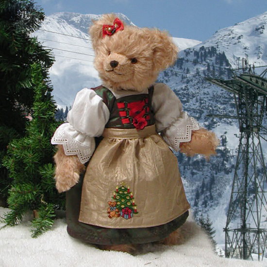 Weihnachts-Sophie 36 cm Teddybr von Hermann-Coburg