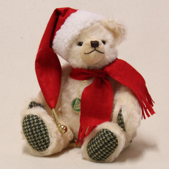 Ein Weihnachtsbr zum Knutschen 31 cm Teddybr von Hermann-Coburg