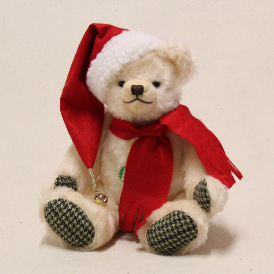 Ein Weihnachtsbr zum Knutschen 31 cm Teddybr von Hermann-Coburg