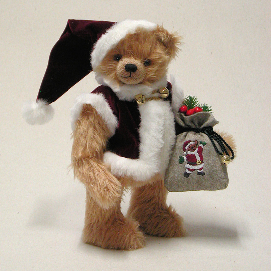 Here Comes Santa Claus 36 cm Teddybr von Hermann-Coburg