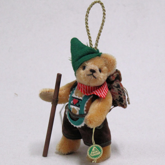 Der frhliche Wanderer 13 cm Teddybr von Hermann-Coburg