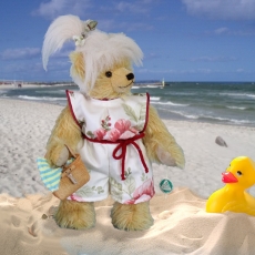 Sommer - Sonne - Ferienzeit Strand ? Lilly 32 cm Teddybr von Hermann-Coburg